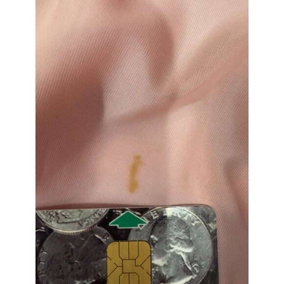 Gino di Giorgio Dolman Bat Wing Sleeve Leather Jacket sz M color Pink VTG  80's - Picture 14 of 14